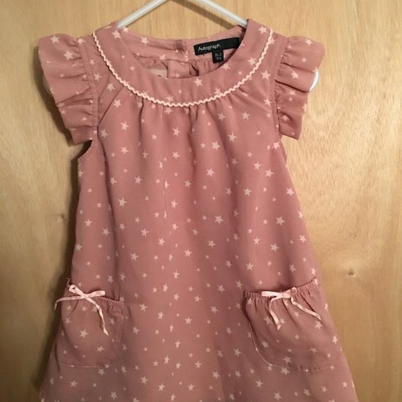 Autograph pink dress with stars - Picture 1 of 6